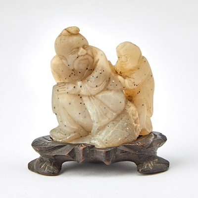 Lot 43 - Two Chinese Jade Articles
