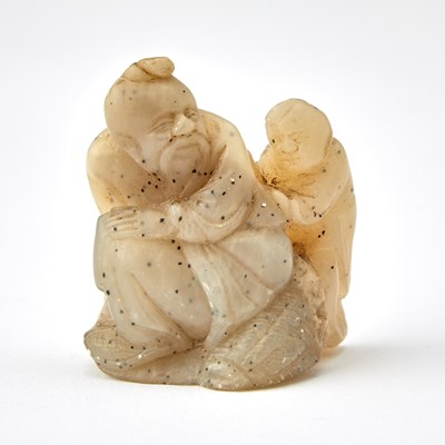 Lot 43 - Two Chinese Jade Articles