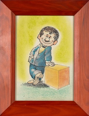 Lot 355 - A self portrait of Al Jaffee