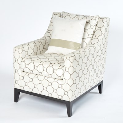 Lot 304 - Upholstered Club Chair