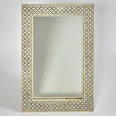 Lot 305 - Bone Inlaid Mirror