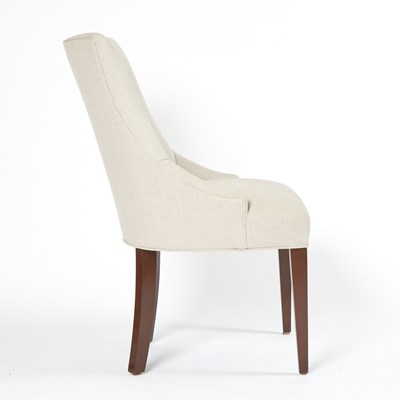 Lot 310 - Set of Six Upholstered Dining Chairs