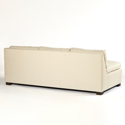 Lot 330 - Upholstered Armless Sofa