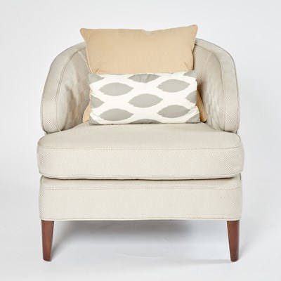 Lot 323 - Upholstered Club Chair