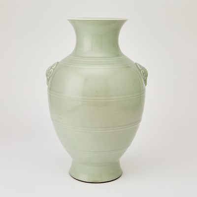 Lot 270 - A Chinese Celadon Glazed Porcelain Vase