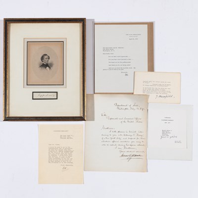 Lot 505 - An American autograph miscellany