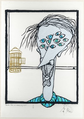 Lot 89 - Vonnegut depicts his most famous character Kilgore Trout