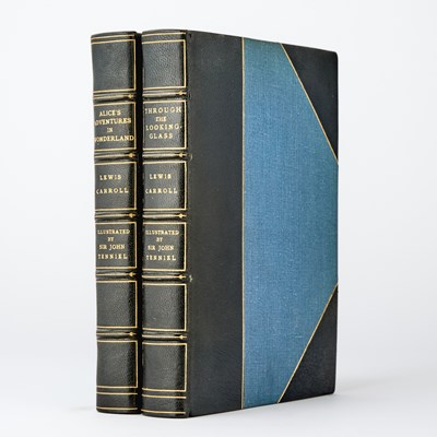 Lot 608 - A nicely-bound set of Alice in Wonderland