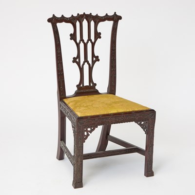 Lot 529 - George III Style Mahogany Side Chair