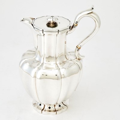 Lot 1121 - William IV Sterling Silver Coffee Pot