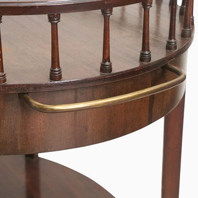 Lot 194 - Mahogany Bar Cart