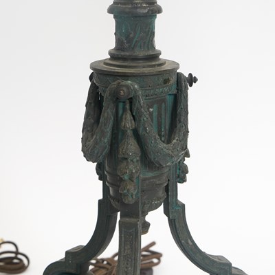 Lot 234 - Pair of Iron Antique Style Lamps