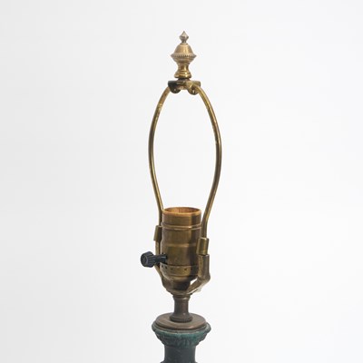 Lot 234 - Pair of Iron Antique Style Lamps