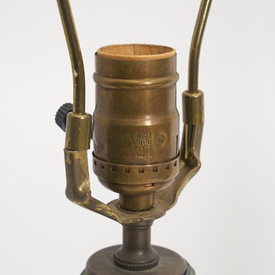 Lot 234 - Pair of Iron Antique Style Lamps