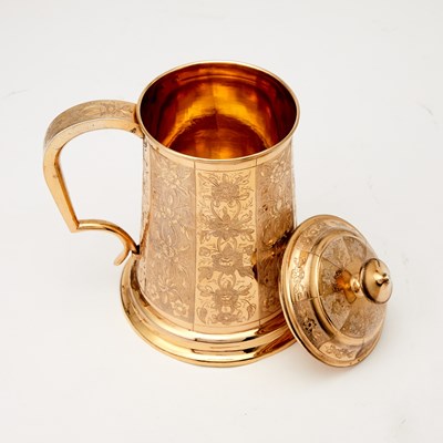 Lot 532 - Russian Silver-Gilt Tankard