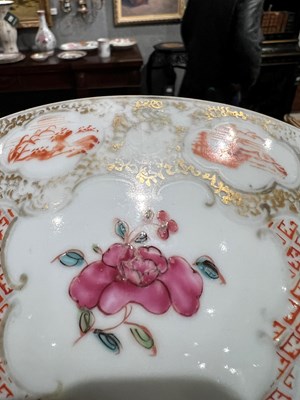 Lot 131 - A Chinese Export Enameled Porcelain Bowl