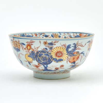 Lot 137 - A Japanese Imari Palette Porcelain Bowl