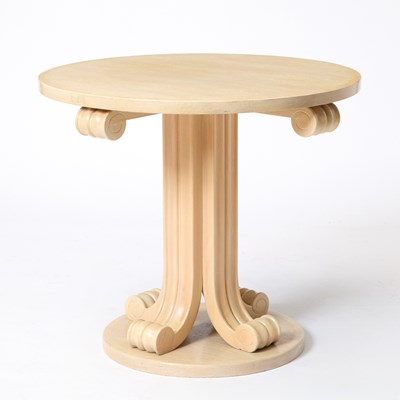 Lot 746 - Jean-Charles Moreaux Cerused Oak Center Table