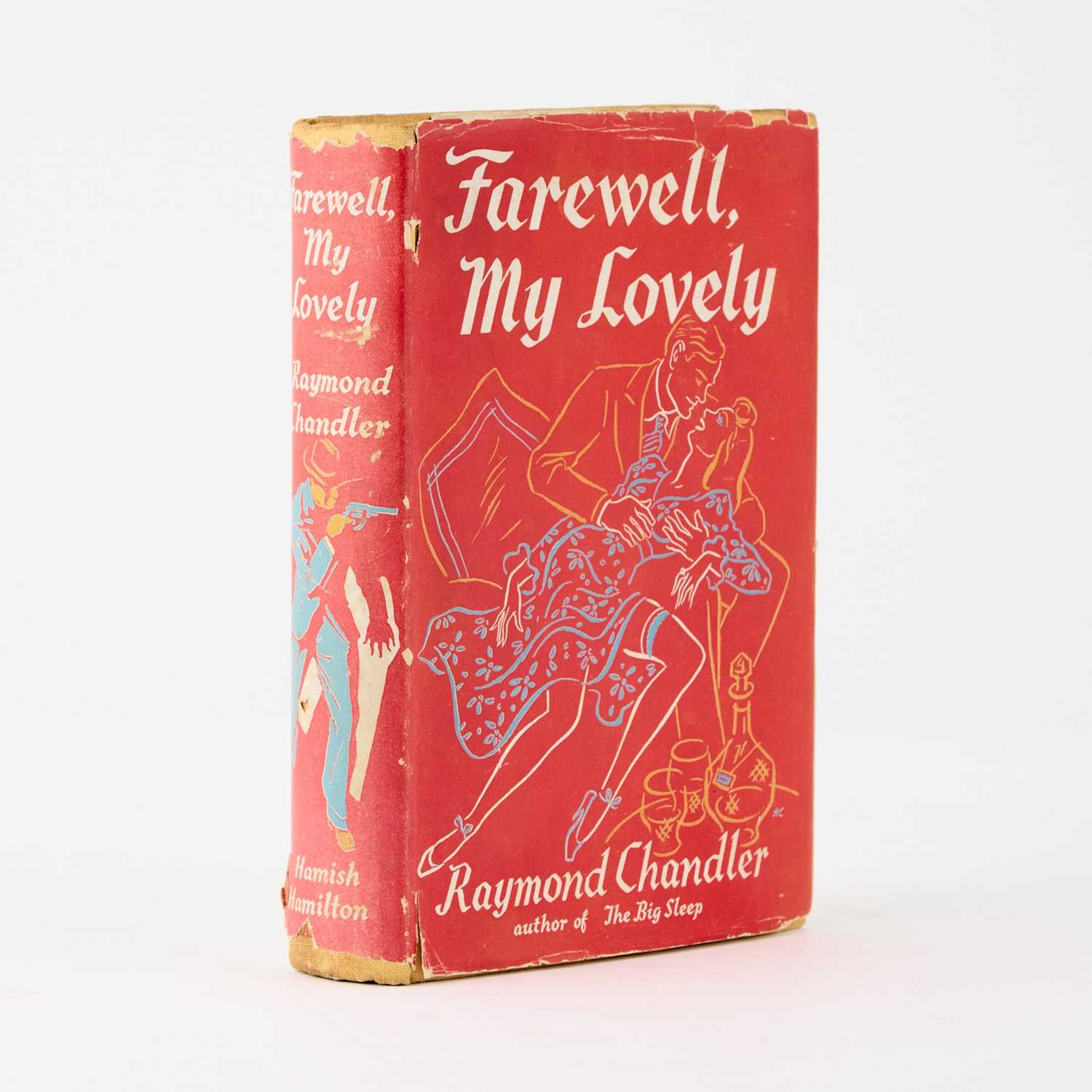 Lot 687 - Raymond Chandler's copy of the first English edition of Farewell, My Lovely