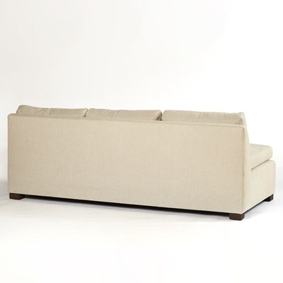 Lot 329 - Upholstered Armless Sofa