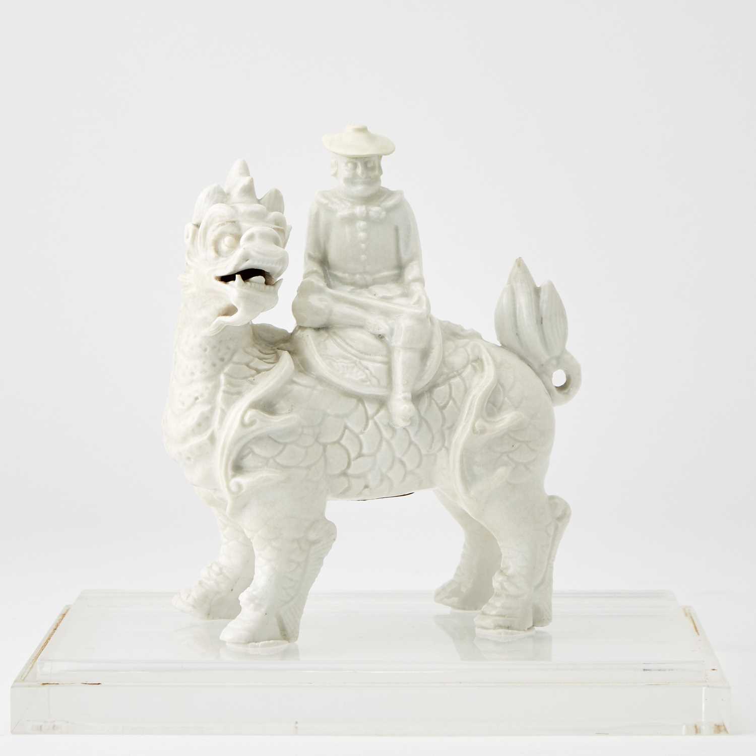 Lot 88 - Chinese Blanc de Chine Porcelain Figure Group