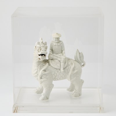 Lot 88 - Chinese Blanc de Chine Porcelain Figure Group