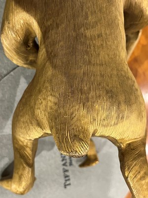 Lot 98 - Japanese Gilt-Bronze Monkey Figural Group