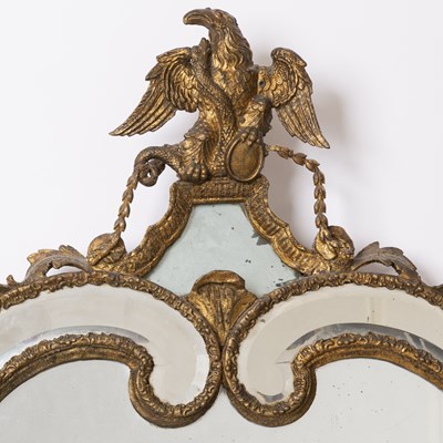 Lot 153 - Swedish Gilt-Lead and Giltwood Mirror