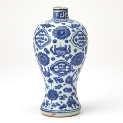 Lot 91 - Chinese Blue and White Porcelain Small Vase