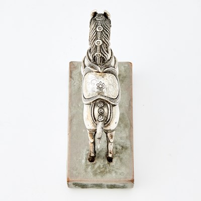 Lot 96 - Two Indian Silver Figures