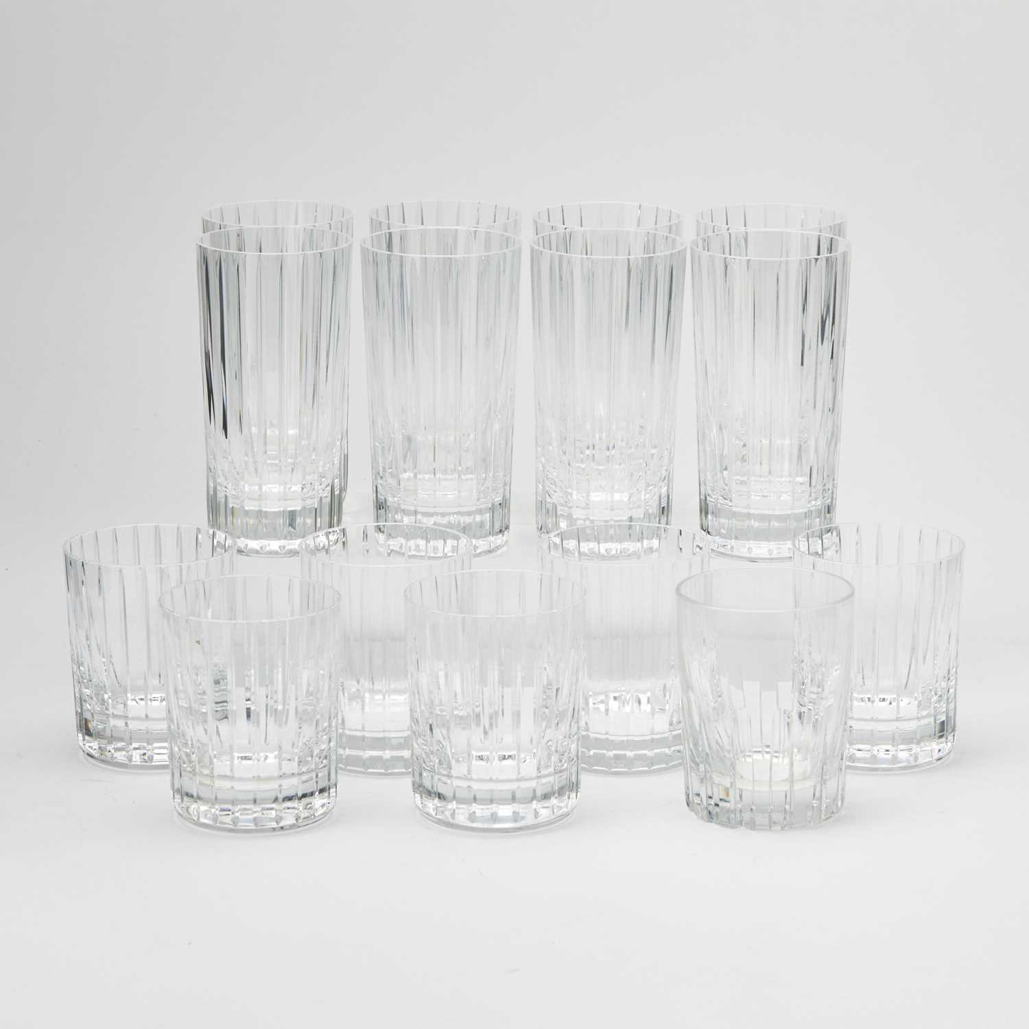 Lot 201 - Set of Baccarat Bar Glasses