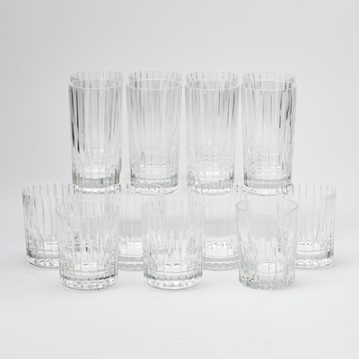 Lot 201 - Set of Baccarat Bar Glasses