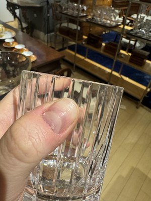 Lot 201 - Set of Baccarat Bar Glasses