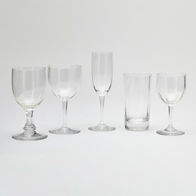 Lot 360 - Group of Baccarat "Montaigne" Stemware and Barware