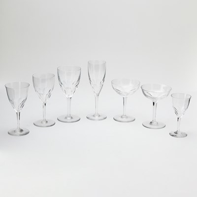 Lot 209 - Group of Baccarat Glass Stemware