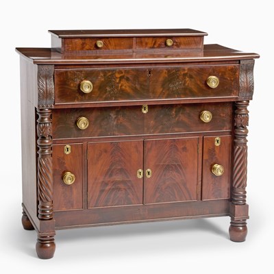 Lot 464 - Classical Mahogany Side Cabinet