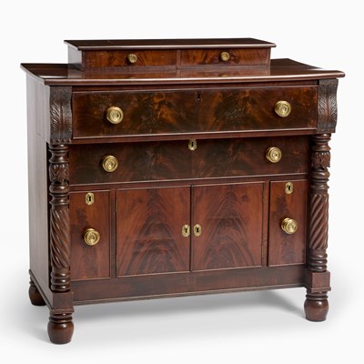 Lot 464 - Classical Mahogany Side Cabinet