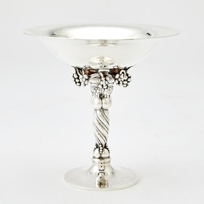 Lot 271 - Georg Jensen Sterling Silver Compote with Grapes