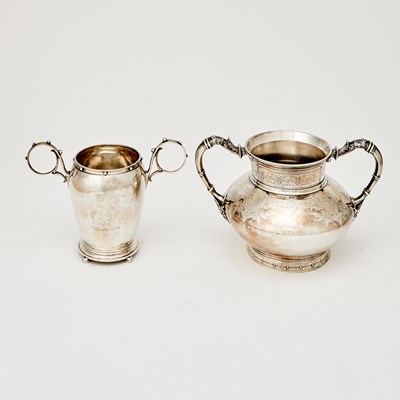 Lot 77 - Two Gorham Silver Two Handled Bowls