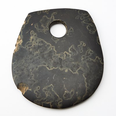 Lot 145 - A Chinese Blackish Grey Stone Axe