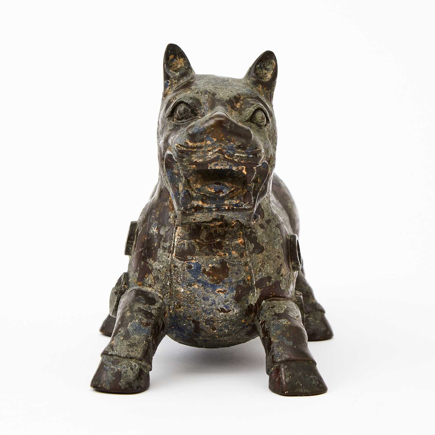 Lot 91 - A Chinese Bronze Beast