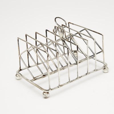 Lot 239 - George III Sterling Silver Toast Rack