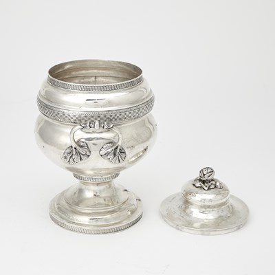 Lot 210 - American Federal Silver Covered Sugar Bowl