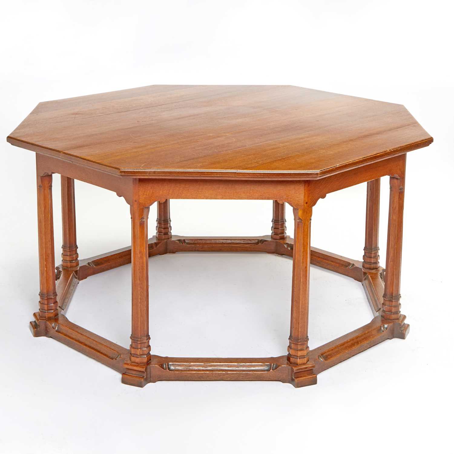 Lot 751 - Arts and Crafts Oak Center Table