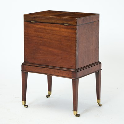 Lot 161 - George III Banded Mahogany Cellaret