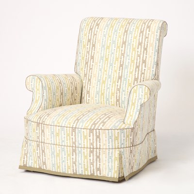 Lot 412 - Jim Thompson 'Chinese Steps' Upholstered Armchair