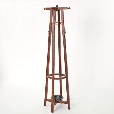 Lot 230 - Harvard Classic Stained Wood Coat Stand