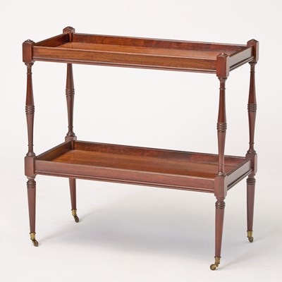 Lot 195 - Regency Style Mahogany Two-Tier Etagere