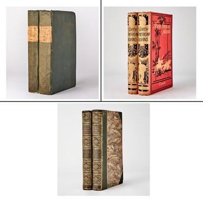 Lot 507 - Three early editions of Catlin in contemporary bindings