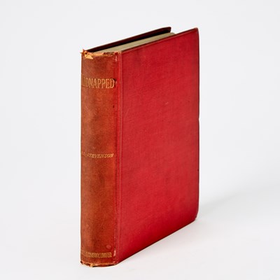 Lot 73 - An interesting first issue of Kidnapped, with a letter from Mrs. Stevenson on Samoa